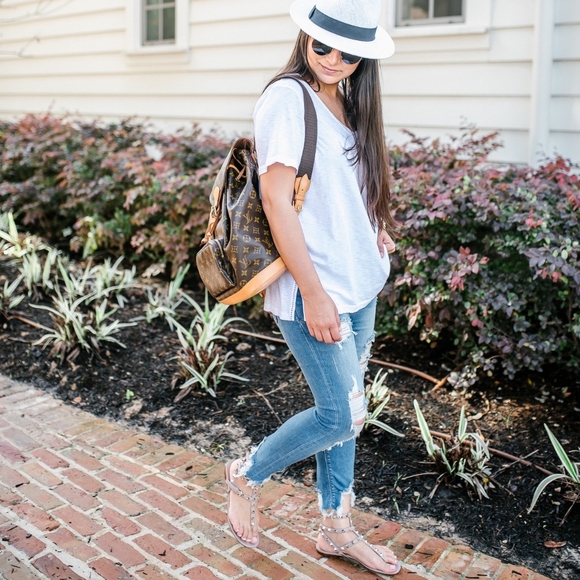 💕DISCONTINUED Very Rare Backpack LOUIS VUITTON Montsouris GM Monogram - Picture 16 of 16